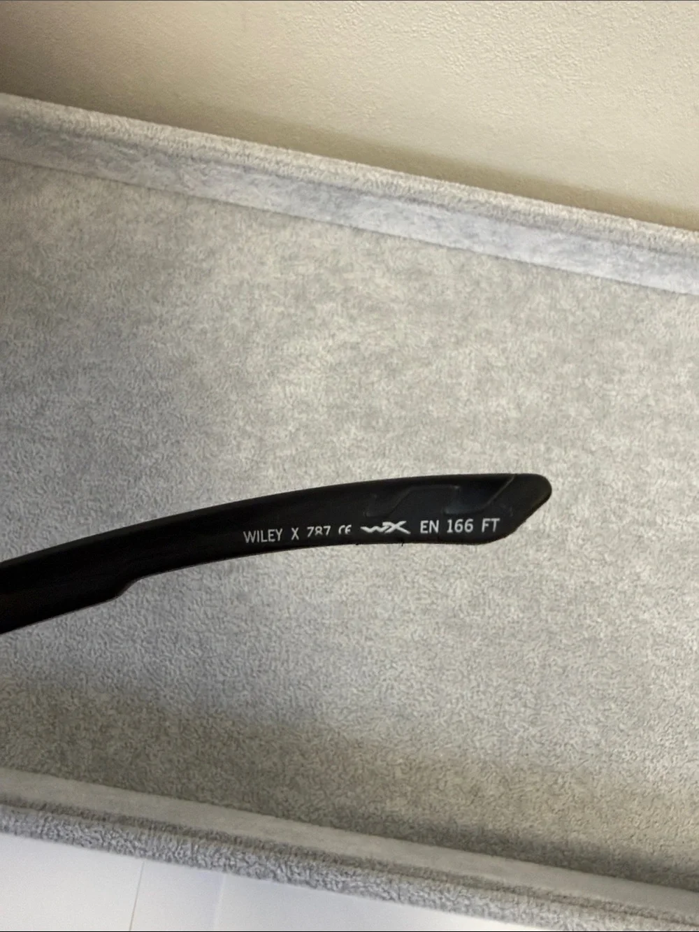 NWT Wiley X Black Saber Sunglasses With Interchangeable Lenses Safety Rated